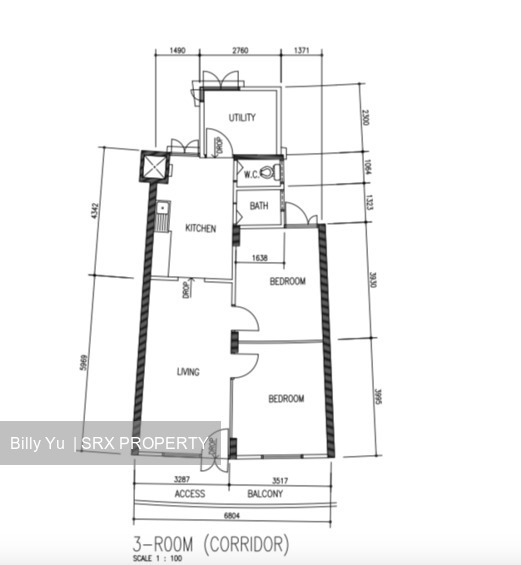 Blk 1 Jalan Bukit Merah (Bukit Merah), HDB 3 Rooms #223370381